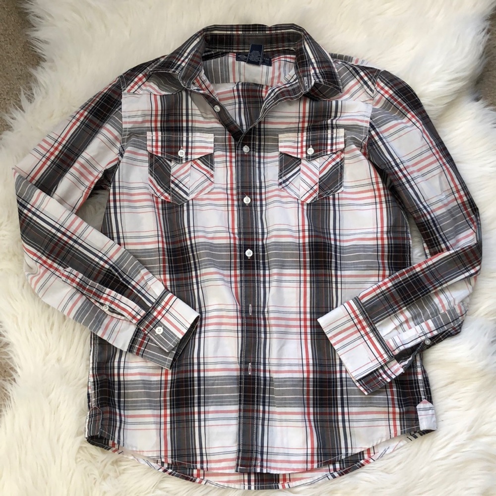 Plaid button up